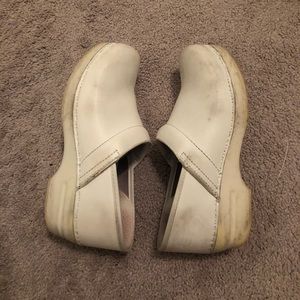 Size 41 white dansko clogs